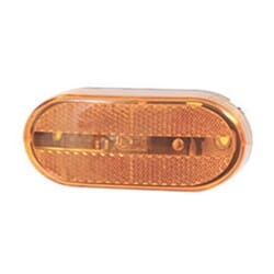 Optronics Amber Oblong Reflector Marker/Clearance Light - MC31AB