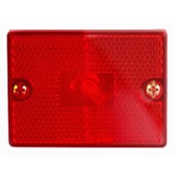 Optronics Red Square Reflector Marker/Clearance Light - MC36RB