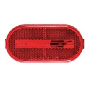Optronics Red Oval Reflector Marker/Clearance Light - MC38RB