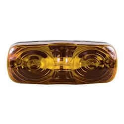 Optronics Amber Double Bullseye Marker/Clearance Light - MC42AB