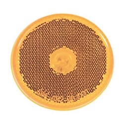 Optronics Amber Sealed 2.5" Round Side Marker/Clearance Light with Reflectorized Lens - MC57ABK