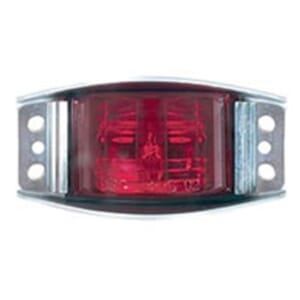 Optronics Red Sealed Steel Armored Marker/Clearance Light - MC82RB