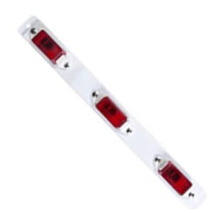 Optronics Red Three-Piece Identification Light Bar - MC99RB
