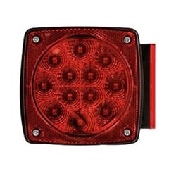 Optronics Miro-Flex Universal Stud-Mount Under 80" Combination LED Taillight Passenger Side - STL28RB