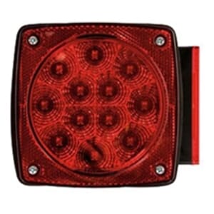 Optronics Miro-Flex Universal Stud-Mount Under 80" Combination LED Taillight Passenger Side - STL28RB
