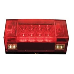 Optronics Miro-Flex Waterproof Over 80” Combination LED Taillight w/ License Light Driver Side - STL27RB