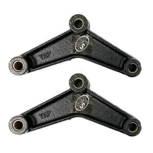 Pair of TruRyde® EQ-E1 Triangular Equalizers for Double Eye Leaf Springs