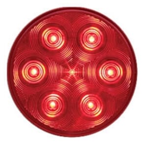 Optronics FLEET Count™ 4” Round Sealed LED Stop/Turn/Taillights - STL13RBK