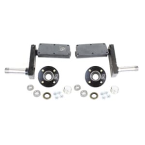 935 lb. Adjustable Torsion Half Axles with 4-4" Bolt Circle Hubs - FR935SBT121