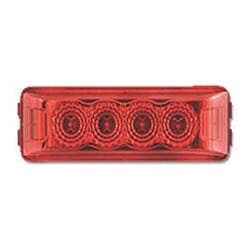Optronics Red Miro-Flex™ Thin Line Sealed LED Marker/Clearance Light - MCL63RBK