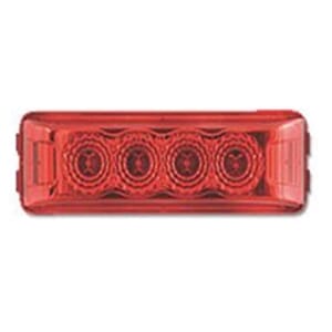 Optronics Red Miro-Flex™ Thin Line Sealed LED Marker/Clearance Light - MCL63RBK