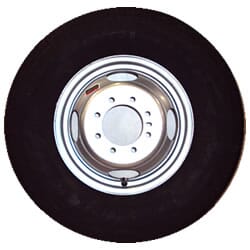 Sixteen Inch Dual Wheel and Tire ST23580R16E for Al-Ko 4.88" Center Bore - 127569WT52-IPS