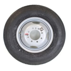 16" Dual Wheel 8-6.5" Bolt Circle 4.75" Center Bore with ST23580R16E Tire Mounted for Dexter® Axle - 129384WT52-PMK