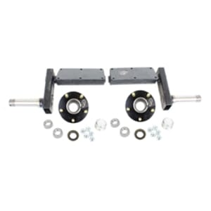 935 lb. Torsion Half Axles with 5-4.5" Bolt Circle Hubs - FR935BT122