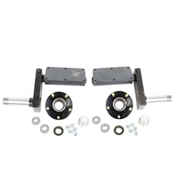 935 lb. Adjustable Torsion Half Axles with 5-4.5" Bolt Circle Hubs - FR935SBT122