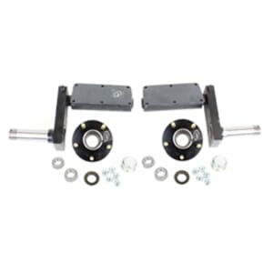 935 lb. Adjustable Torsion Half Axles with 5-4.5" Bolt Circle Hubs - FR935SBT122