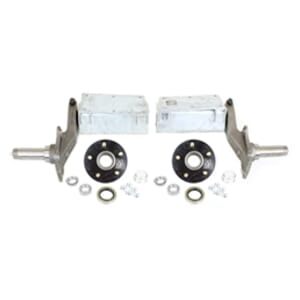 1,400 lb. Torsion Half Axles with 5-4.5" Bolt Circle Hubs - FR1400BBT1229