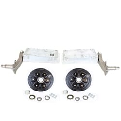 3,500 lb. Torsion Half Axles with 6-5.5" Bolt Circle and Electric Brakes - FR3500B655LB3