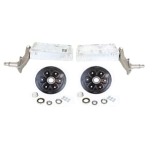 3,500 lb. Torsion Half Axles with 6-5.5" Bolt Circle and Electric Brakes - FR3500B655LB3