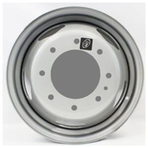 17" x 6.5" Replacement Dual Steel Wheel 8-210mm Bolt Circle - X45784K