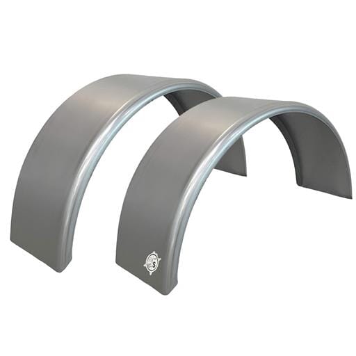 Pair of 32" x 9" Uncoated Trailer Fenders - TFT68EX2