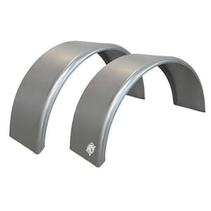 Pair of 32" x 9" Uncoated Trailer Fenders - TFT68EX2