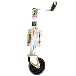 1,200 lbs. Capacity RAM® Sidewind Bolt-on Swivel Trailer Jack Zinc Coated with 6" Caster - MJ-1200B