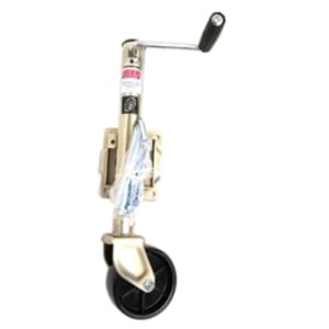 1,200 lbs. Capacity RAM® Sidewind Bolt-on Swivel Trailer Jack Zinc Coated with 6" Caster - MJ-1200B