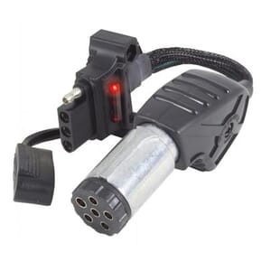 Endurance Flex Adapter 6 Pole Round to 4 Wire Flat with LED test lights - 47320