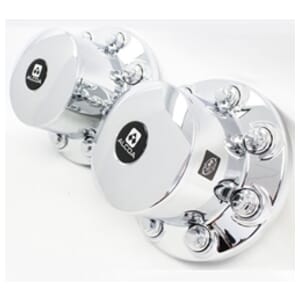 Two Rear Covers for 8 lug 275mm Bolt Circle - 082133