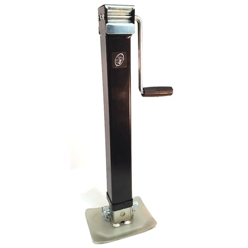 8,000 lbs. RAM® Side Wind Weld on Square Tube Drop Leg Jack - TJD-7000S