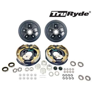 5-5.5" Bolt Circle 3,500 lbs. TruRyde® Trailer Axle Electric Brake Kit -BK555ELE-IPS