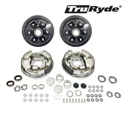 6-5.5" Bolt Circle 3,500 lbs. TruRyde® Trailer Axle Hydraulic Brake Kit - BK655HYD-IPS
