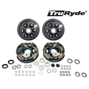 6-5.5" Bolt Circle 3,500 lbs. TruRyde® Trailer Axle Self-Adjusting Electric Brake Kit - BK655ELEAUTO-IPS