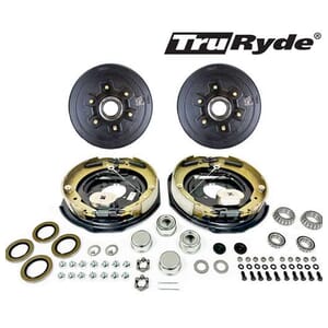 6-5.5" Bolt Circle 5,200 lbs. TruRyde® Trailer Axle Self-Adjusting Electric Brake Kit - BK13ELEAUTO-IPS
