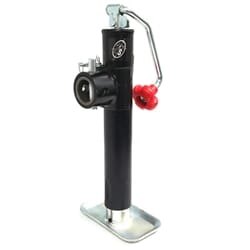 5,000 lb. Top WInd Ram® Tubular Swivel Jack with Weld-on Pipe Mount. 10" Travel - TJP-5001-B