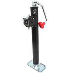 5,000 lb. Top Wind Ram® Tubular Swivel Jack with Weld-on Pipe Mount. 15" Travel - TJP-5002-B