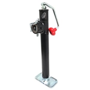 5,000 lb. Top Wind Ram® Tubular Swivel Jack with Weld-on Pipe Mount. 15" Travel - TJP-5002-B