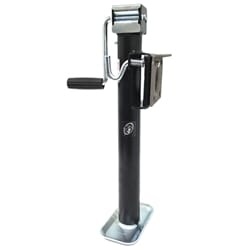 2,000 lb. Side Wind Ram Swivel Jack with Weld-on Bracket Mount. 15" Travel - TJB-2002S-B