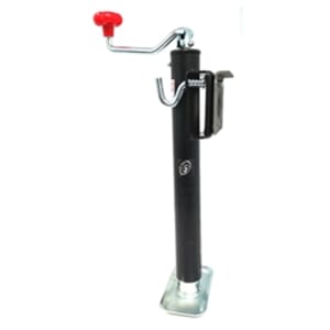 2,000 lb. Top Wind Ram Swivel Jack with Weld-on Bracket Mount. 15" Travel - TJB-2002-B
