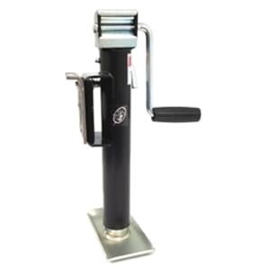2,000 lb. Side Wind Ram Swivel Jack with Weld-on Bracket Mount. 10" Travel - TJB-2001S-B