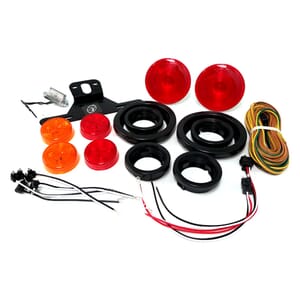 Optronics One Diode LED Kit Round for Single Axle Trailer - SWWKIT202