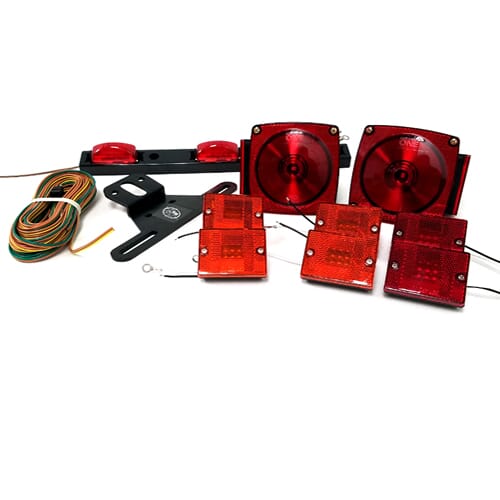 Optronics One Diode Square Kit for Tandem Axle Trailer - SWWKIT221