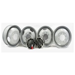 Rear conversion kit for 2006-2007 Ford E-Series Van with four X45333 sixteen-inch wheels - AA-1F-V6P
