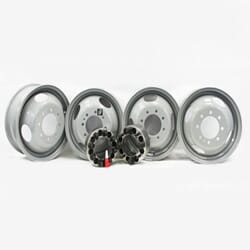 Rear conversion kit for 2008-2011 Ford E-Series Van with four X45333 sixteen-inch wheels - AA-1F-V8P