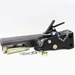 RAM 5 Position Chanel and 2-5/16" RAM Heavy Duty Precision Cast Head Adjustable Coupler - CTA-280-CB6