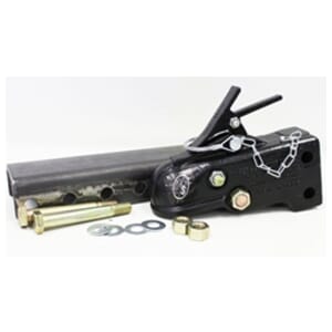 RAM 5 Position Chanel and 2-5/16" RAM Heavy Duty Precision Cast Head Adjustable Coupler - CTA-280-CB6