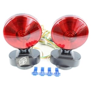 Optronics Heavy Duty Towing Lights with Carrying Case 4 Way Plug - TL-21RK