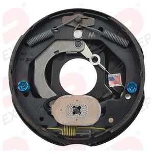 Left Hand 10" x 2 1/4" electric brake assembly for 4400 lbs. Dexter® Trailer Axle, Nev-R-Adjust - K23-478-00