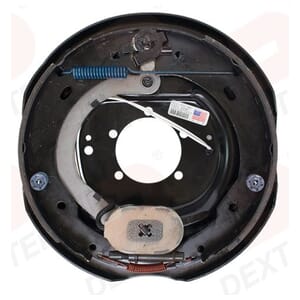 Complete 12" x 2" electric brake assembly with park 6,000 lbs. Left Hand - K23-112-00